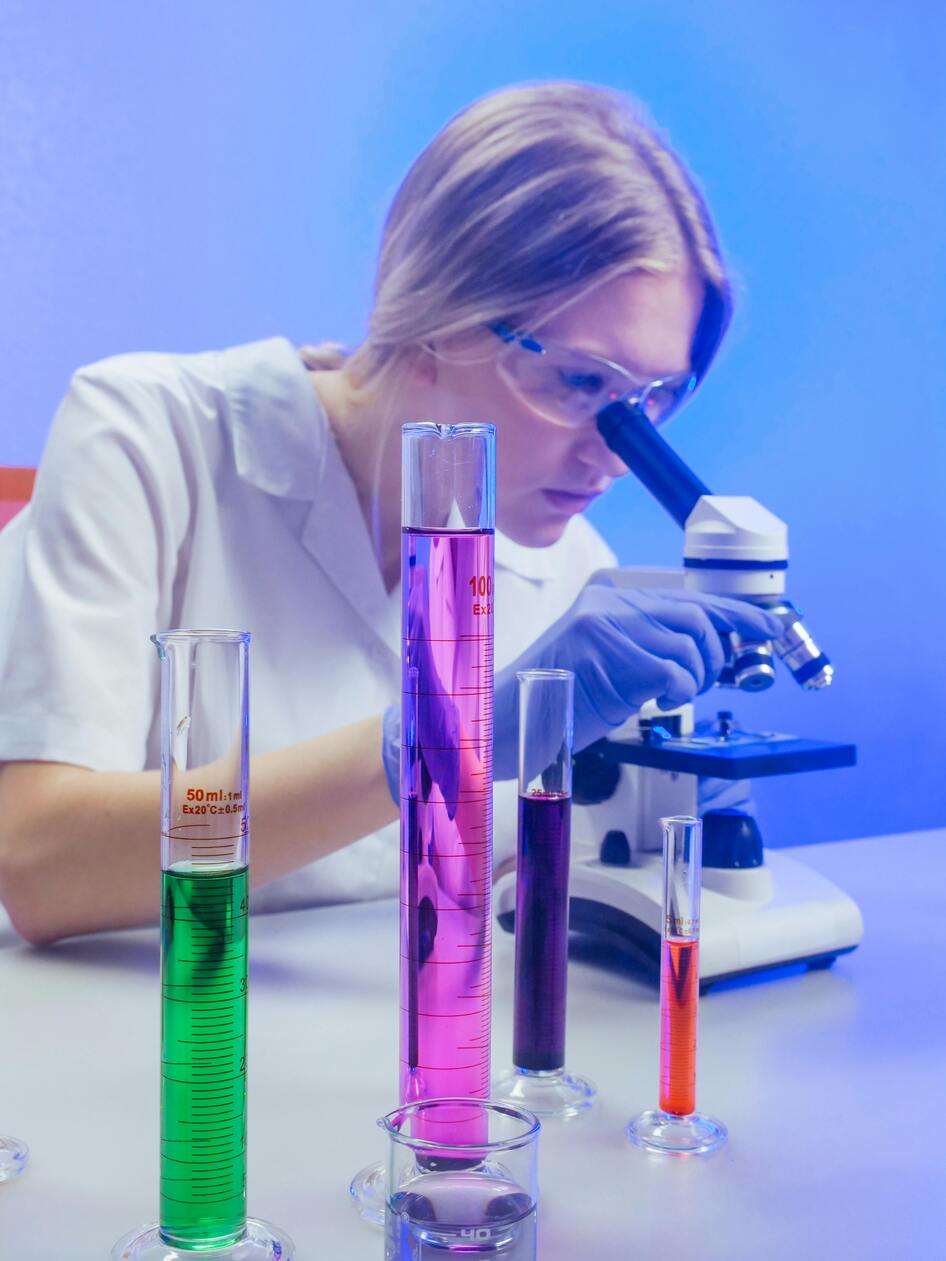 lab woman